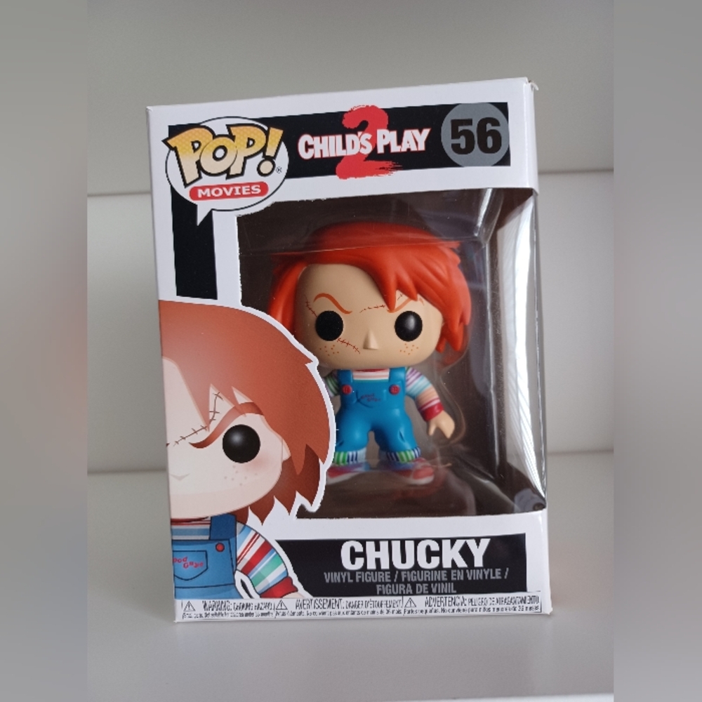 Chucky From Child's Play 2 Horror Movie 56 Vinyl Figure Funko Pop Collectible